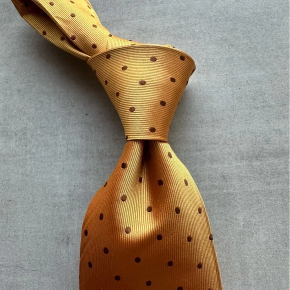 Alexander McQueen Classic Polka Dot Silk Tie